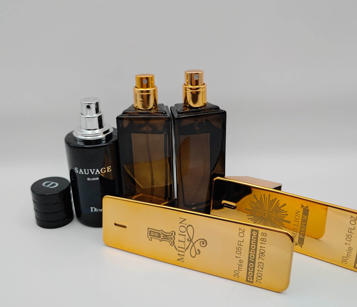 COMBO MINI 2👉 SAUVAGE ELIXIR + 1 MILLION EDT + 1 MILLION PARFUM 🔥