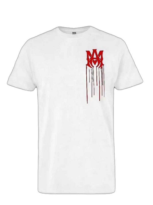 PLAYERA BLANCA ESTILO AMIRI🔥✅